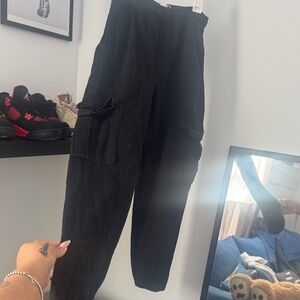 Zara classic Black Cargo Pants for Men